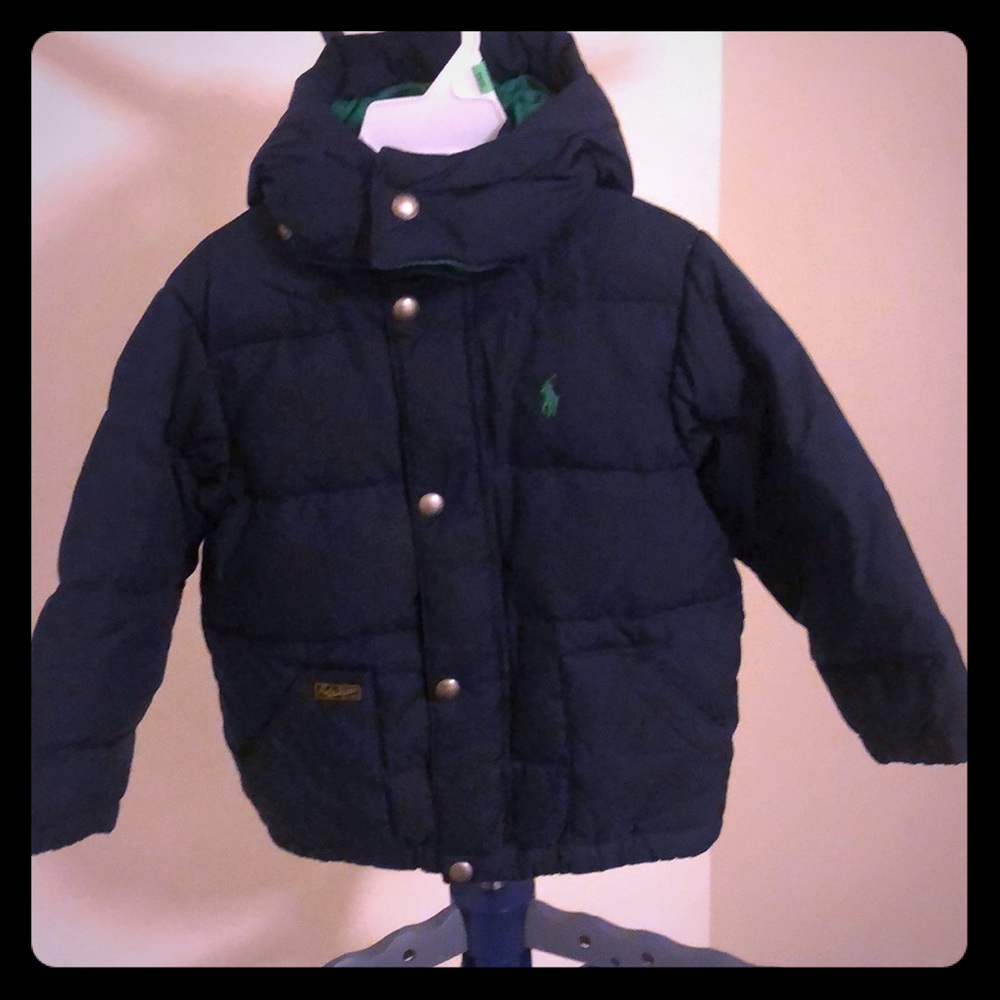 (Used) Ralph Lauren 3T Toddler Puffer.